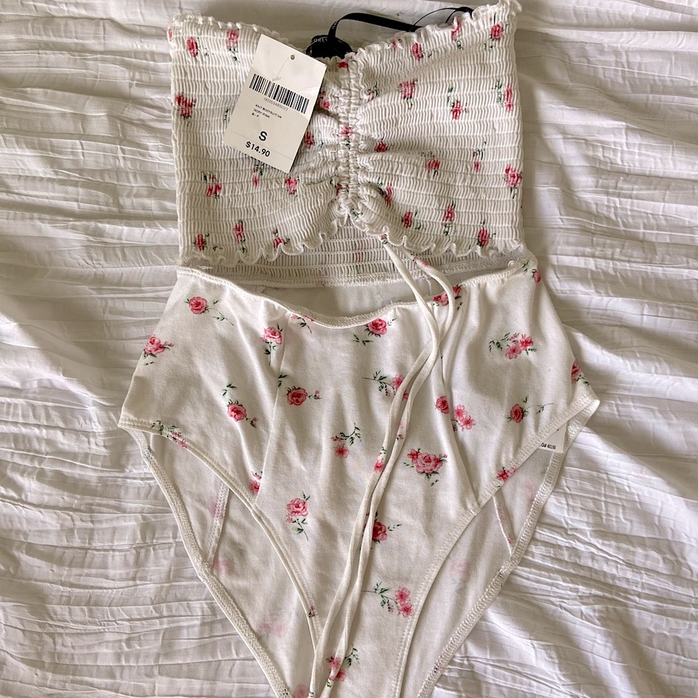 Floral Bodysuit NWT